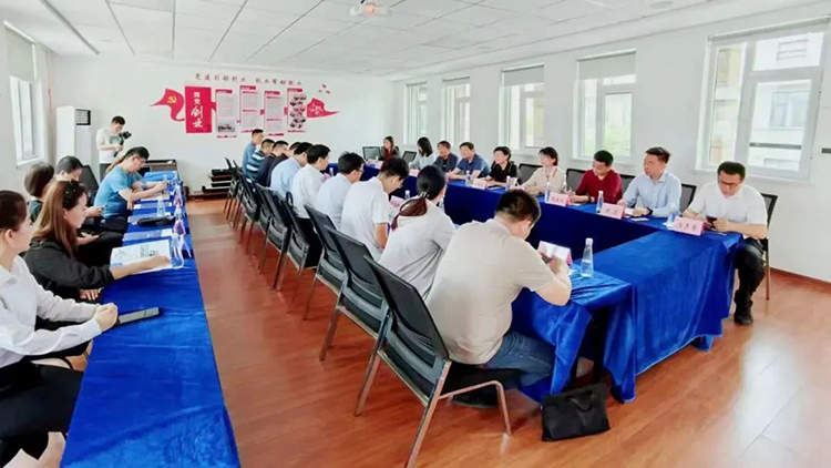 博兴县科技局一行莅临法桐小院考察交流